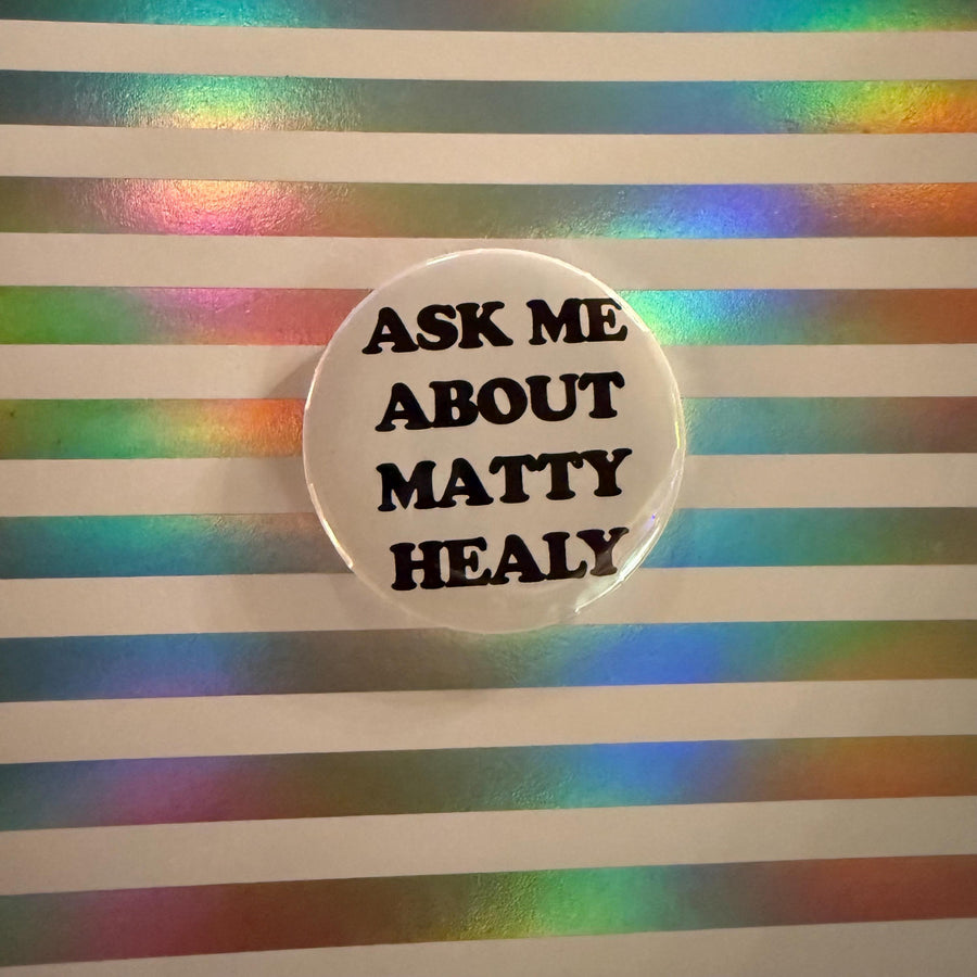 Matty Healy Magnet: Black and White