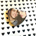Petekey Heart Pin: Pete Wentz and Mikey Way